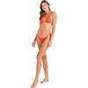 image:imageVolcom Womens Tri Bikini Top  Sustainable Slidetri Swim Top with Adjustable Halter and Removable CupsPersimmon