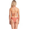 image:imageVolcom Womens Tri Bikini Top  Sustainable Slidetri Swim Top with Adjustable Halter and Removable CupsSepia