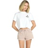 image:imageVolcom Womens 1991 Stone High Waisted Cutoff Denim Jean ShortStone