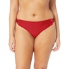 image:imageVolcom Womens Full Bikini Bottom  LowRise Swim Bottom with Full Coverage Made from Recycled FabricTrue Red