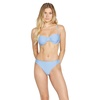 image:imageVolcom Womens Simply Seamless Cheeky Bikini Bottom Regular amp Plus SizeCoastal Blue