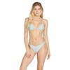 image:imageVolcom Womens Simply Solid V Beach Pant Bikini BottomSea Glass