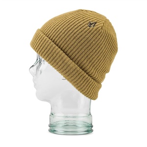 image:imageVolcom Mens Sweep Skull Fit Snow BeanieDark Khaki S4