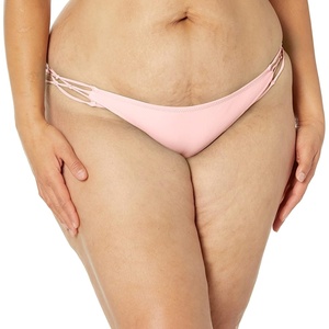 image:imageVolcom Womens Full Bikini Bottom  LowRise Swim Bottom with Full Coverage Made from Recycled FabricBlush Pink