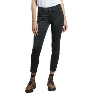 image:imageVolcom Womens Liberator Legging Fit Denim Jean Pants Regular amp Plus SizeBlack Out