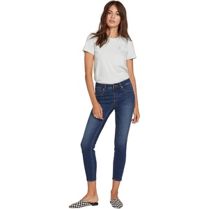 image:imageVolcom Womens Liberator Legging Fit Denim Jean Pants Regular amp Plus SizeSandy Indigo