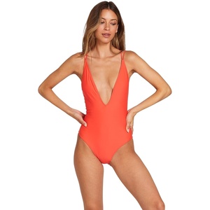 image:imageVolcom Womens Simply Seamless 1pcElectric Coral