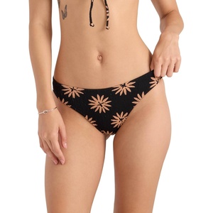 image:imageVolcom Womens Simply Seamless Skimpy Swimsuit Bikini BottomBlack Bronze