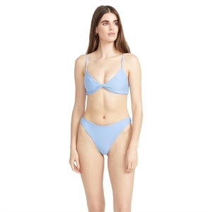 image:imageVolcom Womens Simply Seamless Skimpy Swimsuit Bikini BottomCoastal Blue