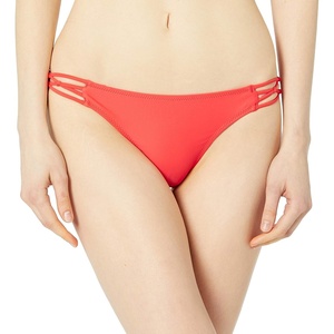 image:imageVolcom Womens Simply Solid Full Bikini Bottom Regular amp Plus SizeElectric Coral