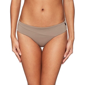 image:imageVolcom Womens Simply Solid Full Bikini Bottom Regular amp Plus SizeStone