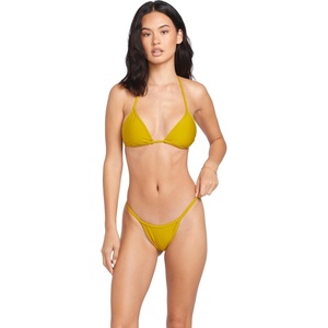 image:imageVolcom Womens Simply Solid V Beach Pant Bikini BottomMoss