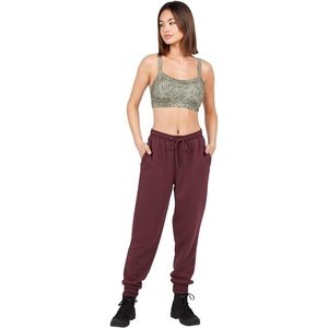 image:imageVolcom Womens Stone Stacked Slim Fit Jogger PantBurgundy