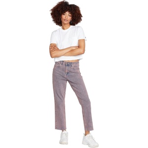 image:imageVolcom Womens Stoned High Rise Straight Leg JeanCoral Haze