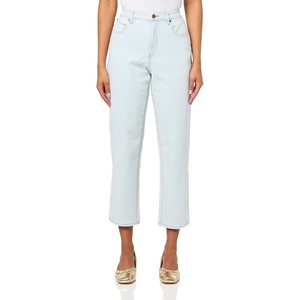 image:imageVolcom Womens Stoned High Rise Straight Leg JeanCruzer Blue