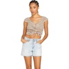 image:imageVolcom Womens All Booed Up TopTaupe