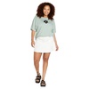 image:imageVolcom Womens Coco Ho Pleated Tennis Mini SkirtStar White