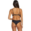 image:imageVolcom Womens Crop Bikini Top  Seamless Swim Top with Cropped Fit Adjustable Straps and Removable CupsBlackwht