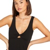 image:imageVolcom Womens Desert Bunnie Reversible Fit and Flare Knit Mini DressBlack