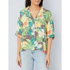 image:imageVolcom Womens Excapism Oversized Button Front ShirtSlate Grey