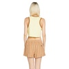 image:imageVolcom Womens Fun Fever Sleeveless Crop Tank TopFaded Lemon