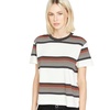 image:imageVolcom Womens Halite Striped Short Sleeve TeeFirecracker