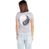 image:imageVolcom Womens Have a Clue Short Sleeve Tee  Fitted TShirt with Striped Neck TapingMoonbeam