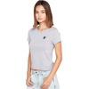 image:imageVolcom Womens Have a Clue Short Sleeve Tee  Fitted TShirt with Striped Neck TapingMoonbeam