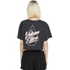 image:imageVolcom Womens Just a Trim Short Sleeve Crop TeeBlack