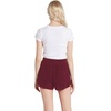 image:imageVolcom Womens Lived In Lounge Fleece Sweat Shorts Regular amp Plus SizeBark Brown