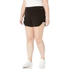 image:imageVolcom Womens Lived In Lounge Fleece Sweat Shorts Regular amp Plus SizeBlack 2
