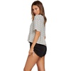 image:imageVolcom Womens Lived In Lounge Fleece Sweat Shorts Regular amp Plus SizeBlack1