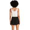 image:imageVolcom Womens Lived In Lounge Fleece Sweat Shorts Regular amp Plus SizeBlackwhite
