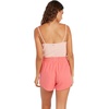 image:imageVolcom Womens Lived In Lounge Fleece Sweat Shorts Regular amp Plus SizeElectric Coral
