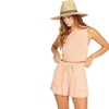 image:imageVolcom Womens Lived in Lounge Fleece Sweat Shorts Regular amp Plus SizeClay