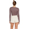 image:imageVolcom Womens Lived in Lounge Fleece Sweat Shorts Regular amp Plus SizeCream 1