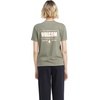image:imageVolcom Womens Lock It Up Short Sleeve Tee  Crew Neck TShirt with Striped Neck TapingArmy
