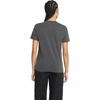 image:imageVolcom Womens Lock It Up Short Sleeve Tee  Crew Neck TShirt with Striped Neck TapingBlack Black