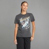 image:imageVolcom Womens Lock It Up Short Sleeve Tee  Crew Neck TShirt with Striped Neck TapingBlack Black