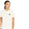 image:imageVolcom Womens Lock It Up Short Sleeve Tee  Crew Neck TShirt with Striped Neck TapingCloud