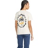 image:imageVolcom Womens Lock It Up Short Sleeve Tee  Crew Neck TShirt with Striped Neck TapingCloud