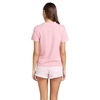 image:imageVolcom Womens Lock It Up Short Sleeve Tee  Crew Neck TShirt with Striped Neck TapingGuava