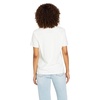 image:imageVolcom Womens Lock It Up Short Sleeve Tee  Crew Neck TShirt with Striped Neck TapingStar Light