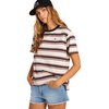 image:imageVolcom Womens Party Pack Short Sleeve Striped TeeSand