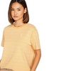 image:imageVolcom Womens Party Pack Short Sleeve Striped TeeVintage Gold
