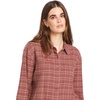 image:imageVolcom Womens Plaid to Meet U Long Sleeve Flannel ShirtChestnut Brown