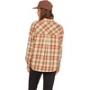 image:imageVolcom Womens Plaid to Meet U Long Sleeve Flannel ShirtDark Clay