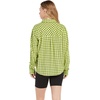 image:imageVolcom Womens Plaid to Meet U Long Sleeve Flannel ShirtLime