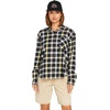 image:imageVolcom Womens Plaid to Meet U Long Sleeve Flannel ShirtMulti