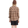 image:imageVolcom Womens Plaid to Meet U Long Sleeve Flannel ShirtVintage Brown